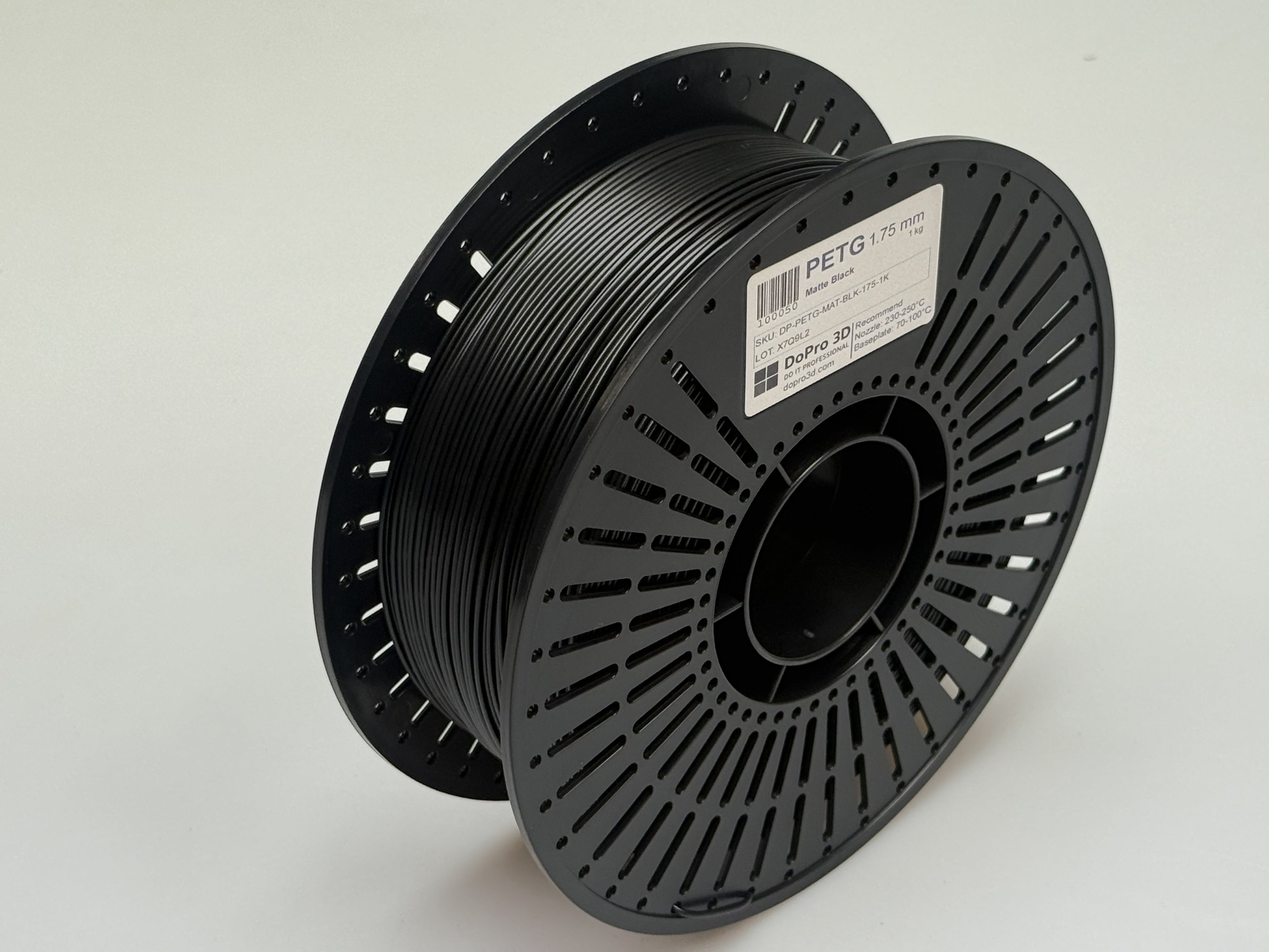 DoPro 3D PETG Matt – Midnight Black – Spule