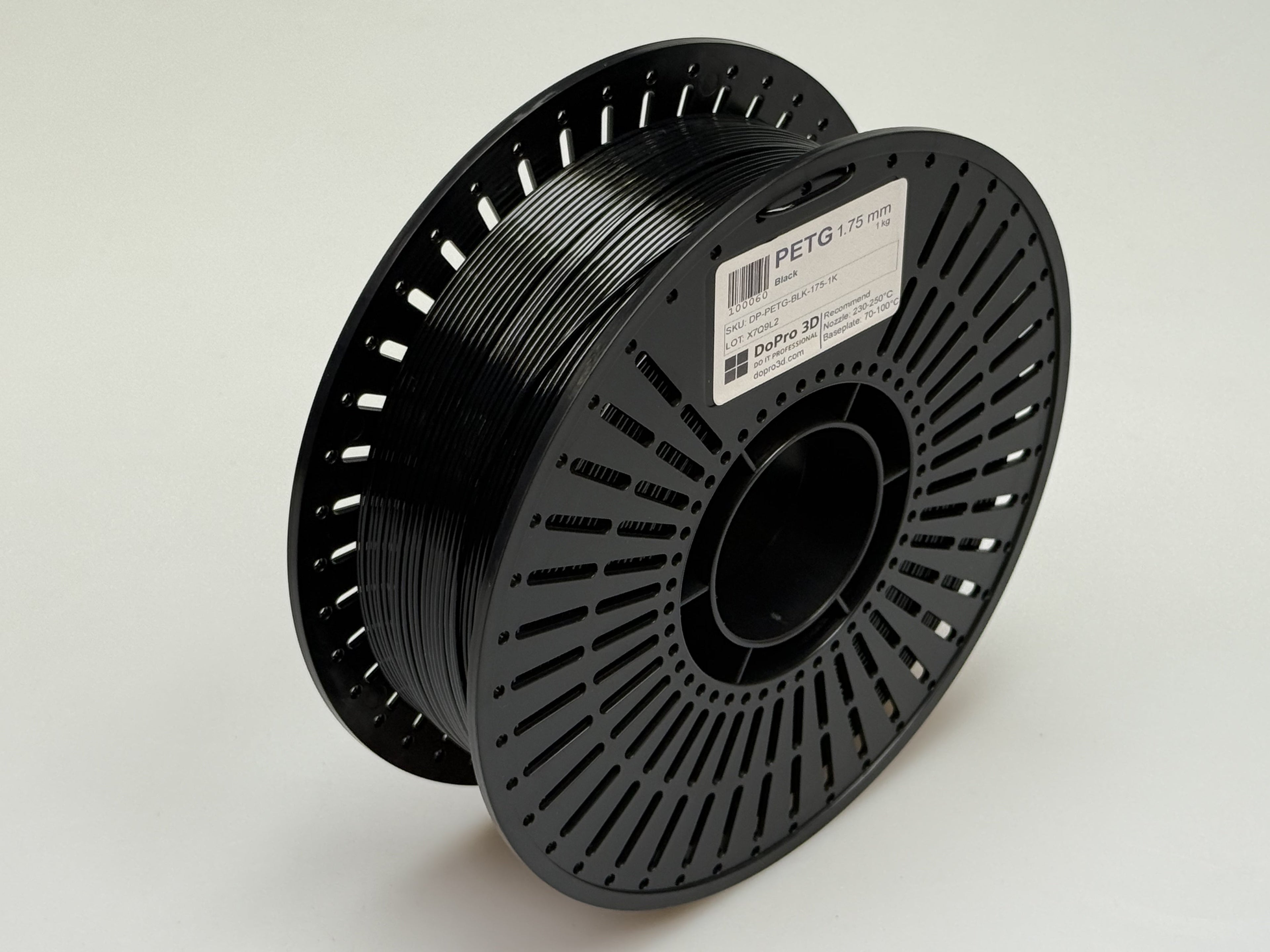 DoPro 3D PETG Classic – Midnight Black – Spule