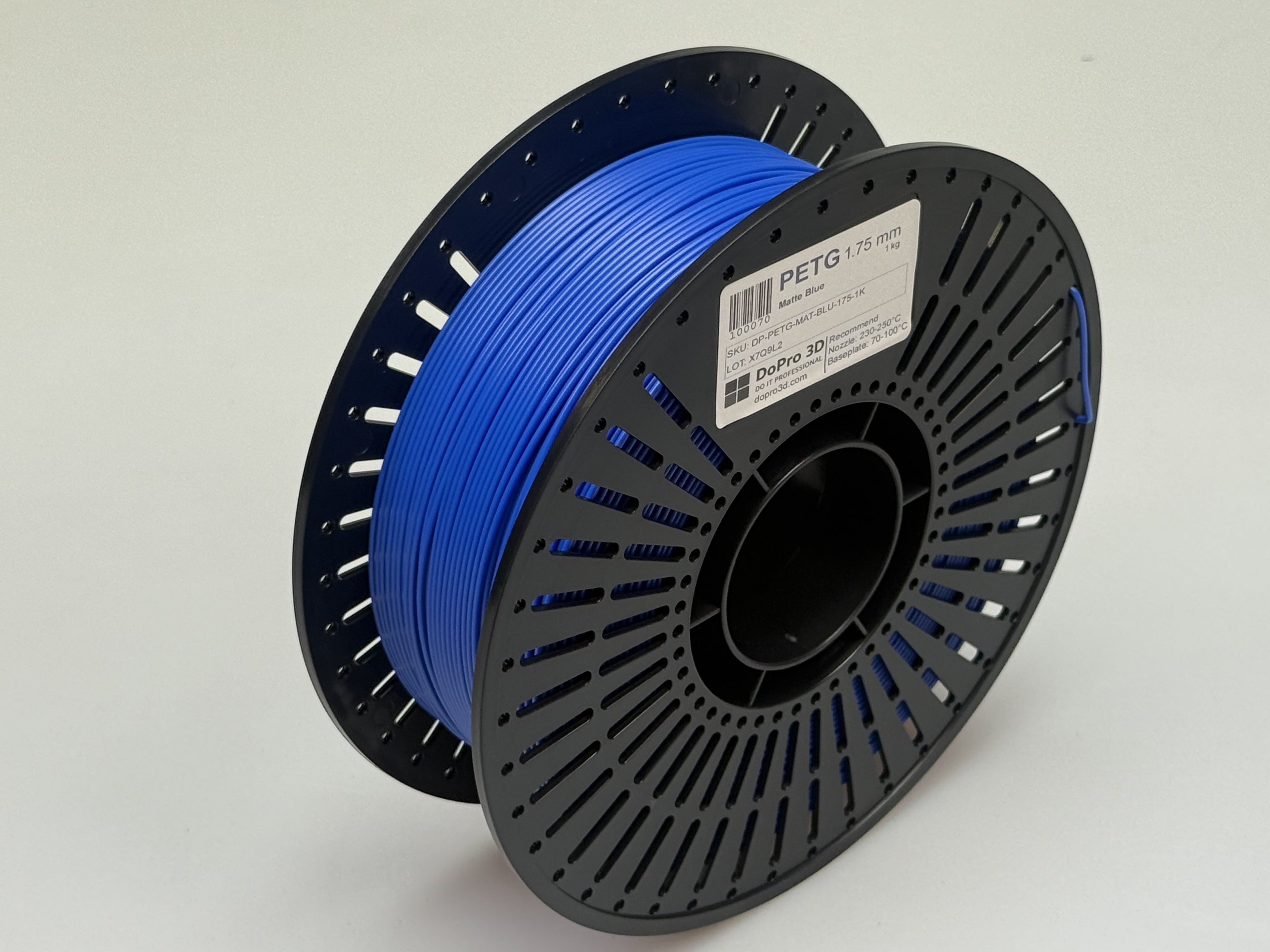 DoPro 3D PETG Matt – Ocean Blue – Spule