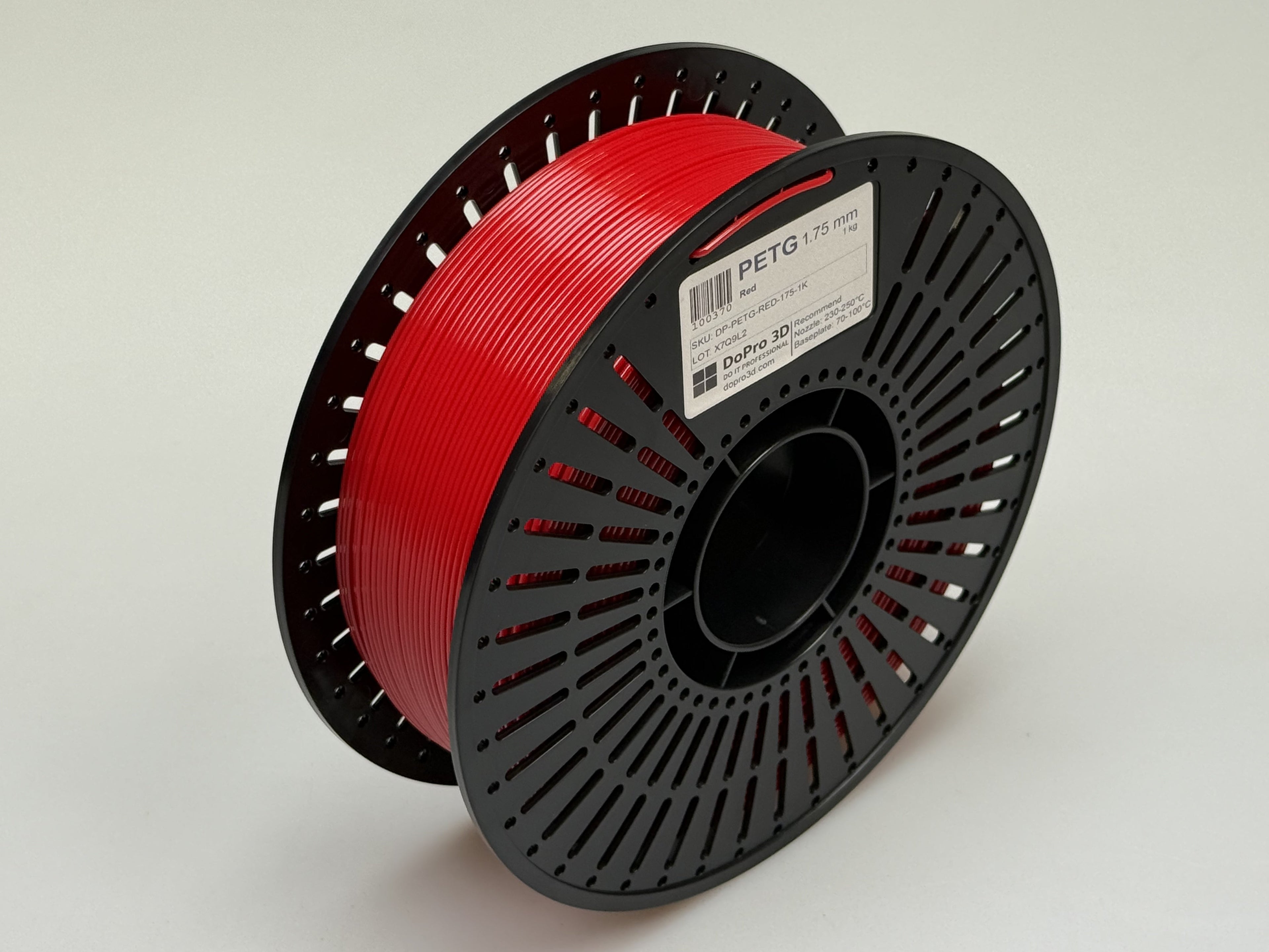 DoPro 3D PETG Classic – Signal Red – Spule