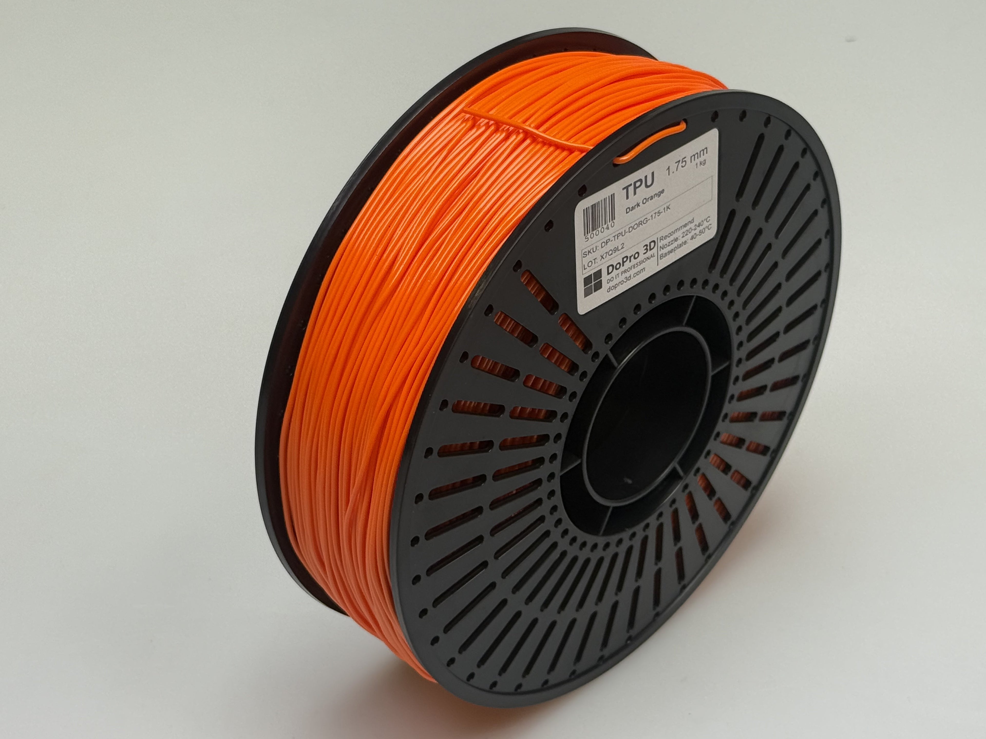 Nexyl TPU Burnt Dark Orange Spule