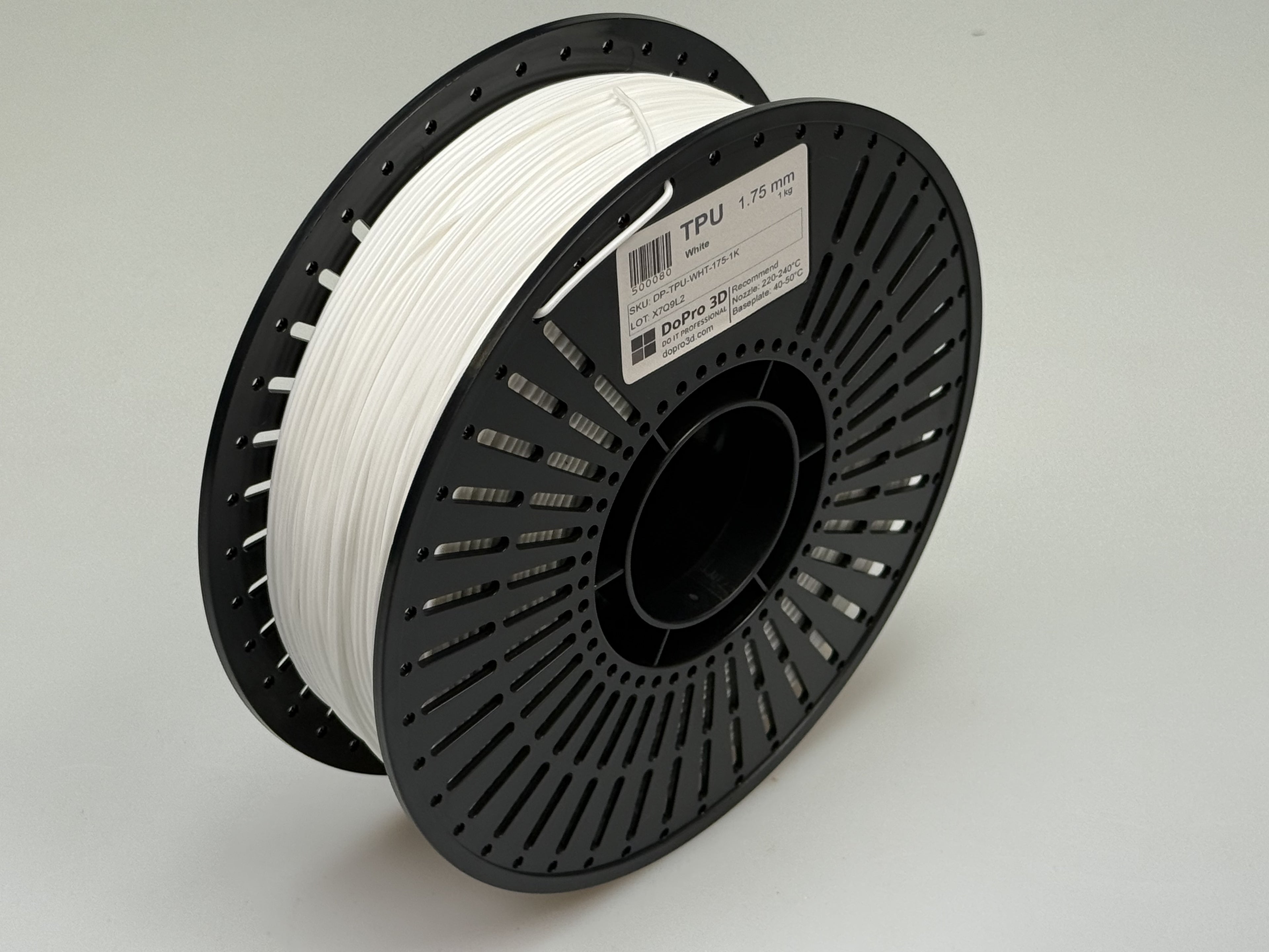 DoPro TPU Arctic White – Nexyl Class – 1,75 mm – 1,0 kg