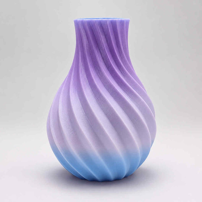 Druckbeispiel Galaxy Purple White Blue