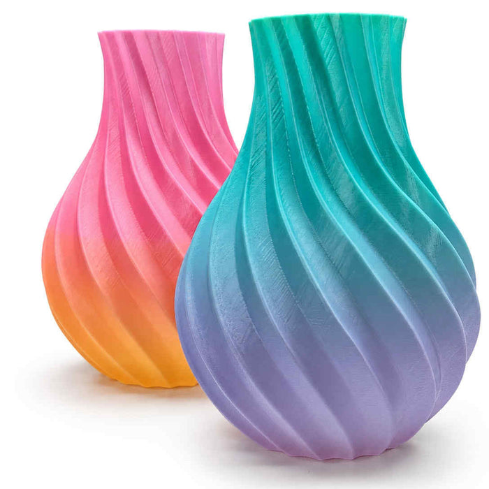 Druckbeispiel Aurora Rainbow